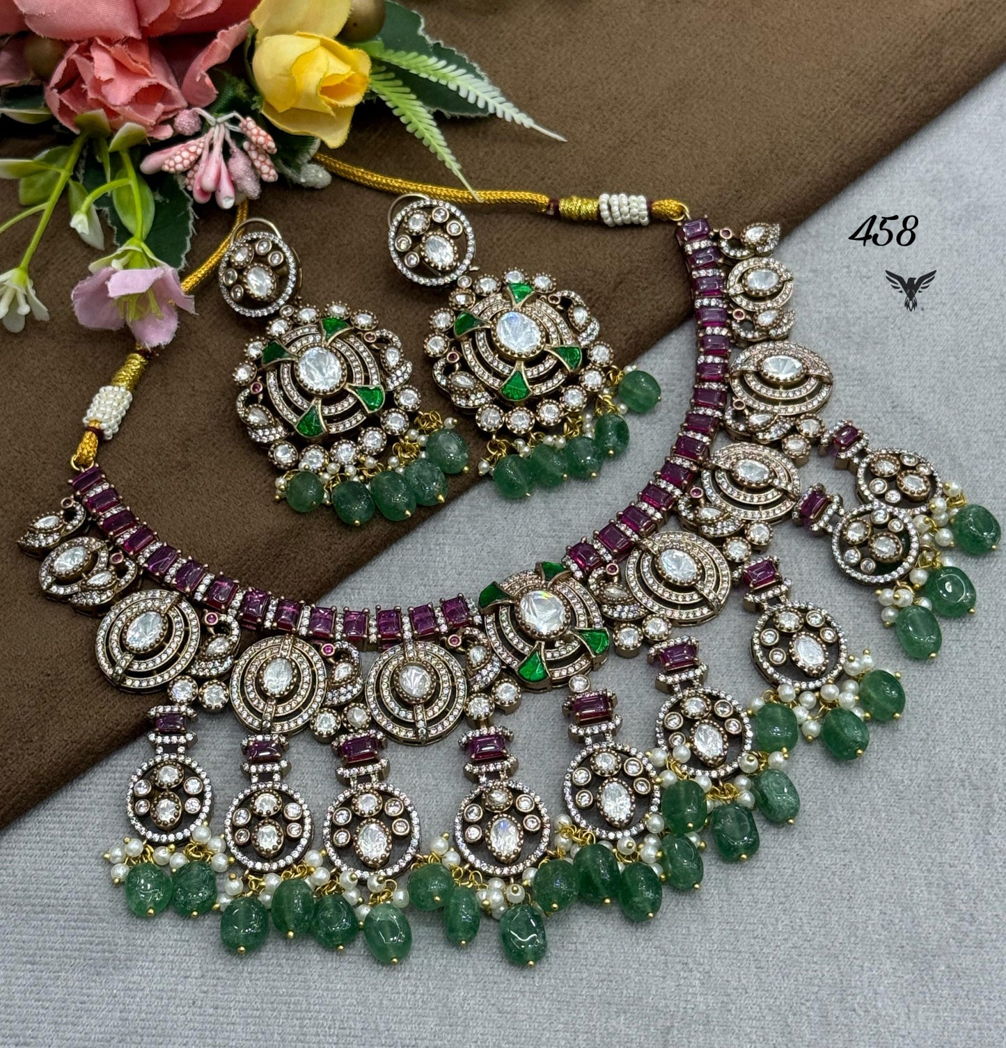 Maharani Mossanite Necklace