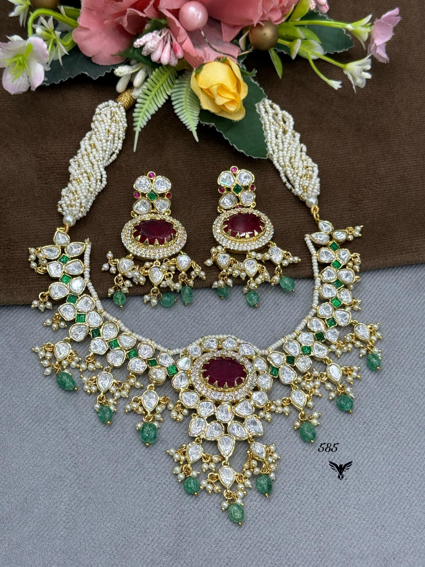 Bridal Moissanite Choker