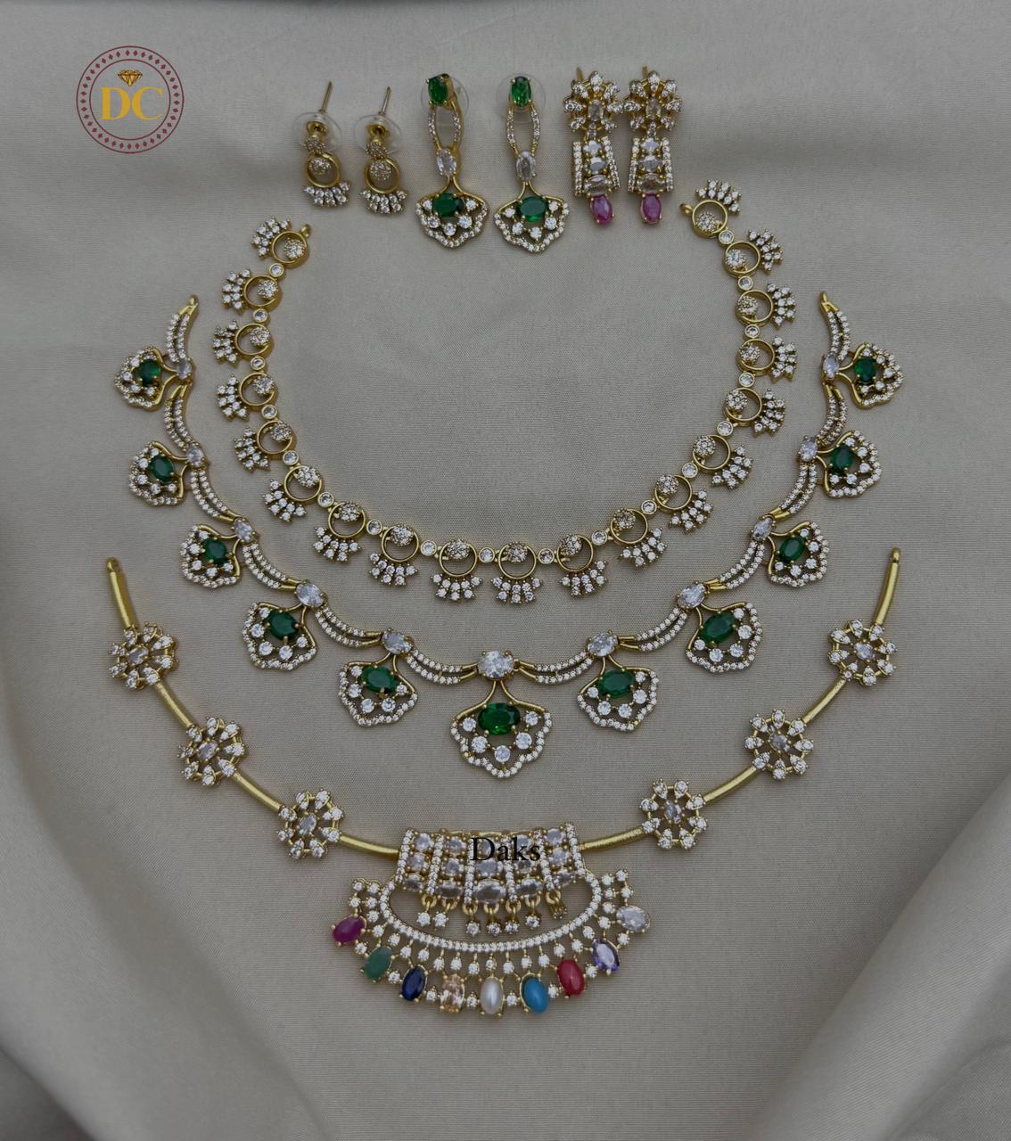 Short Trending Necklace Combo of 3 sets