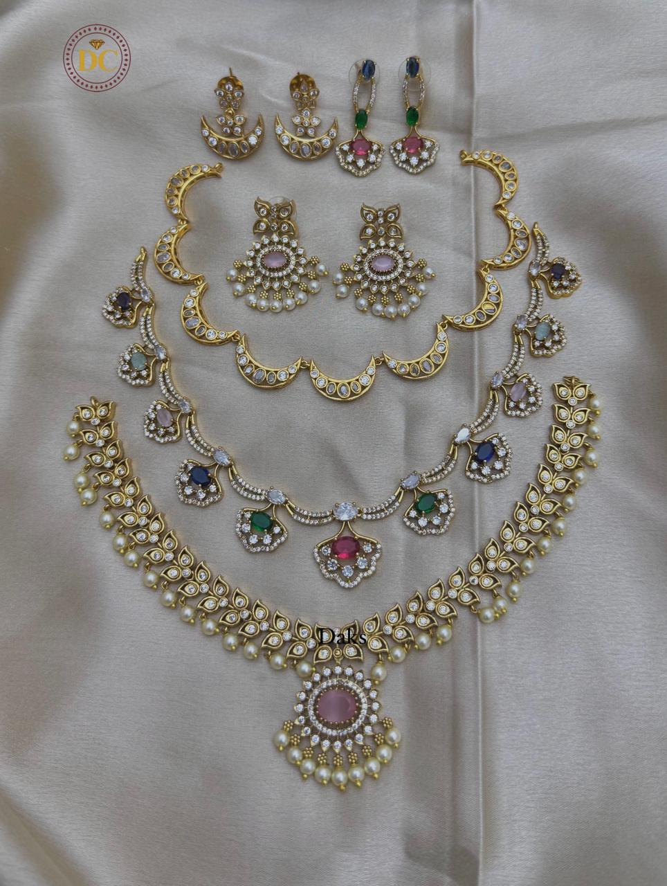 Short Necklace Combo of 3 sets