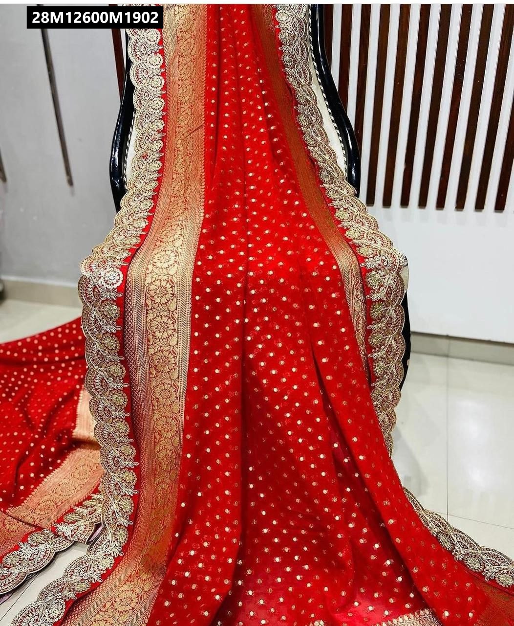 Pure Crepe Khadi Silk Pattu Saree