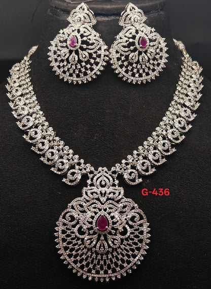 Heavy Diamond Short Set