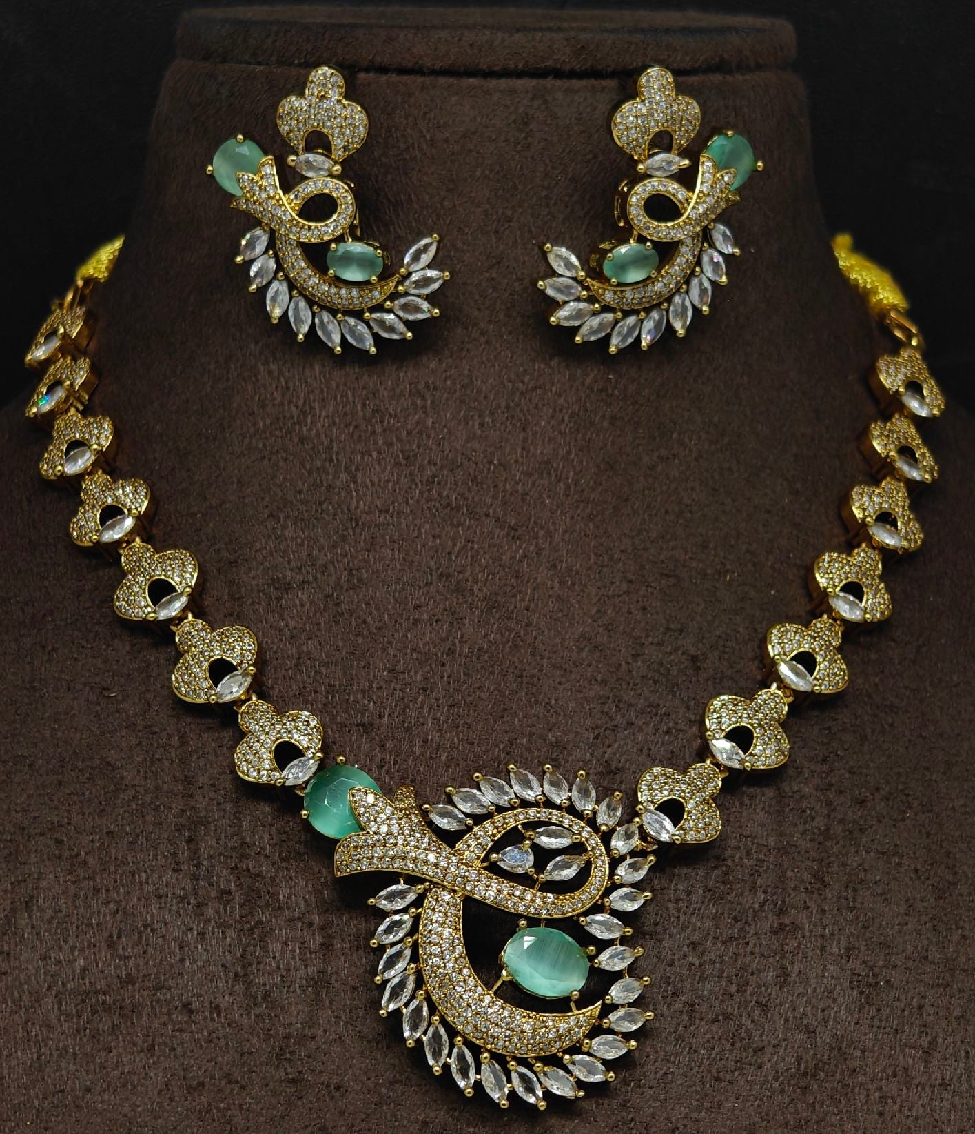 Contemporary Designer short necklace