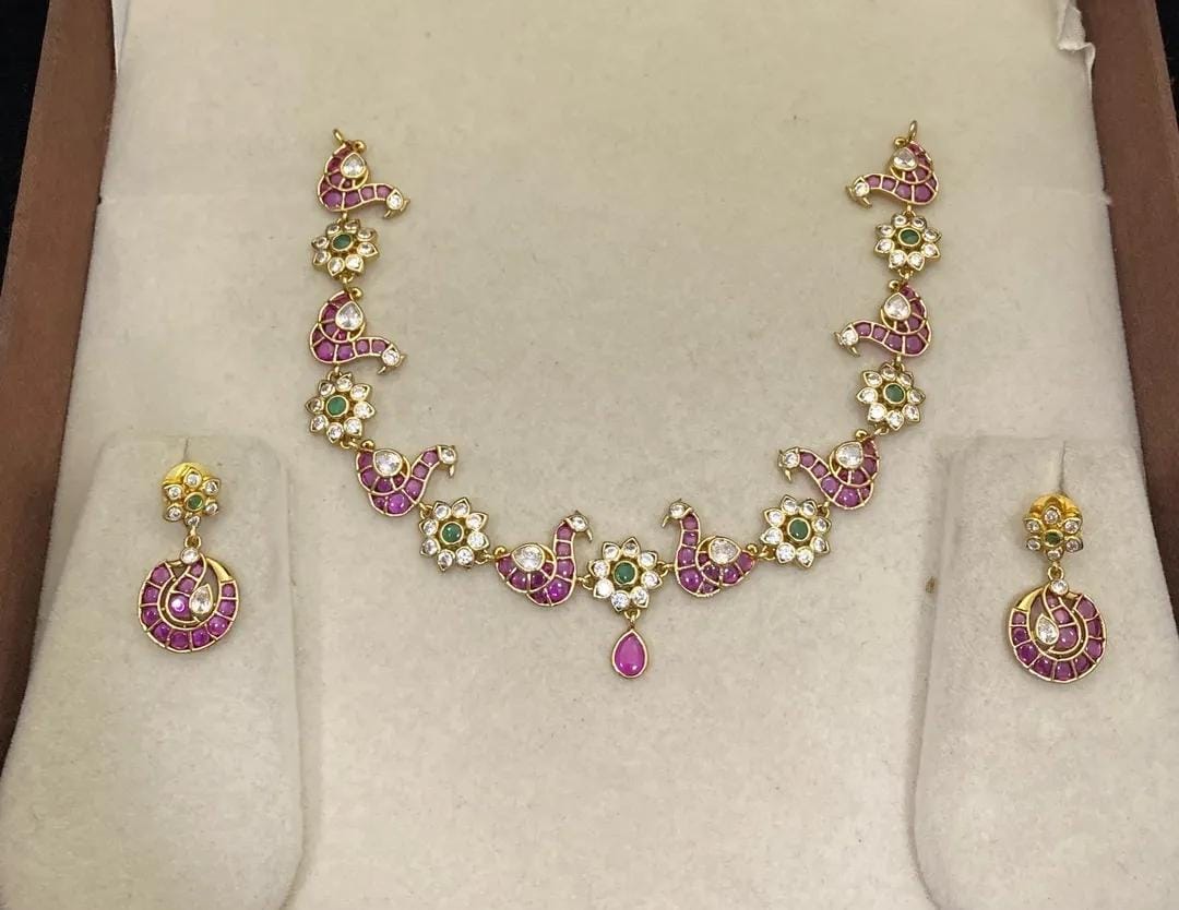 Kemp Peacock Necklace