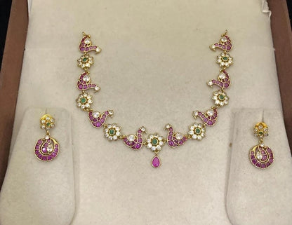 Kemp Peacock Necklace