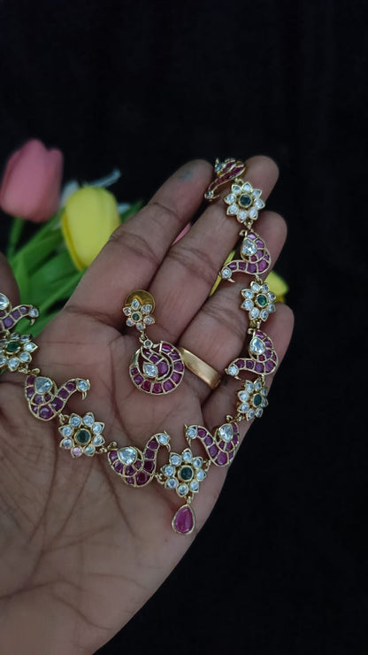 Kemp Peacock Necklace