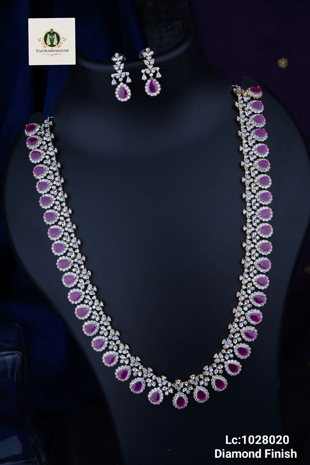 Ruby Droplet Diamond Haram