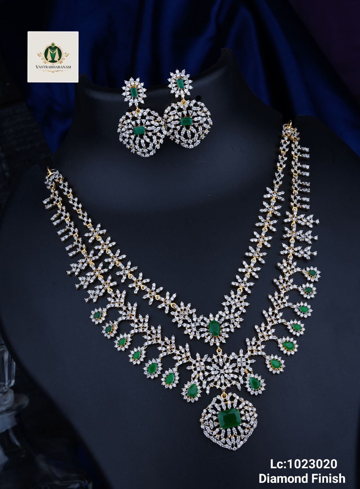 2 Layer Bridal Diamond Haram