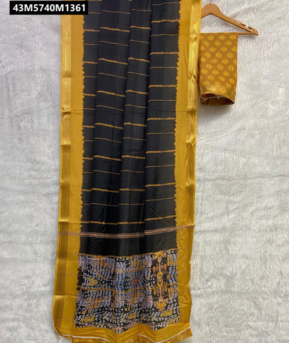 Cotton silk saree