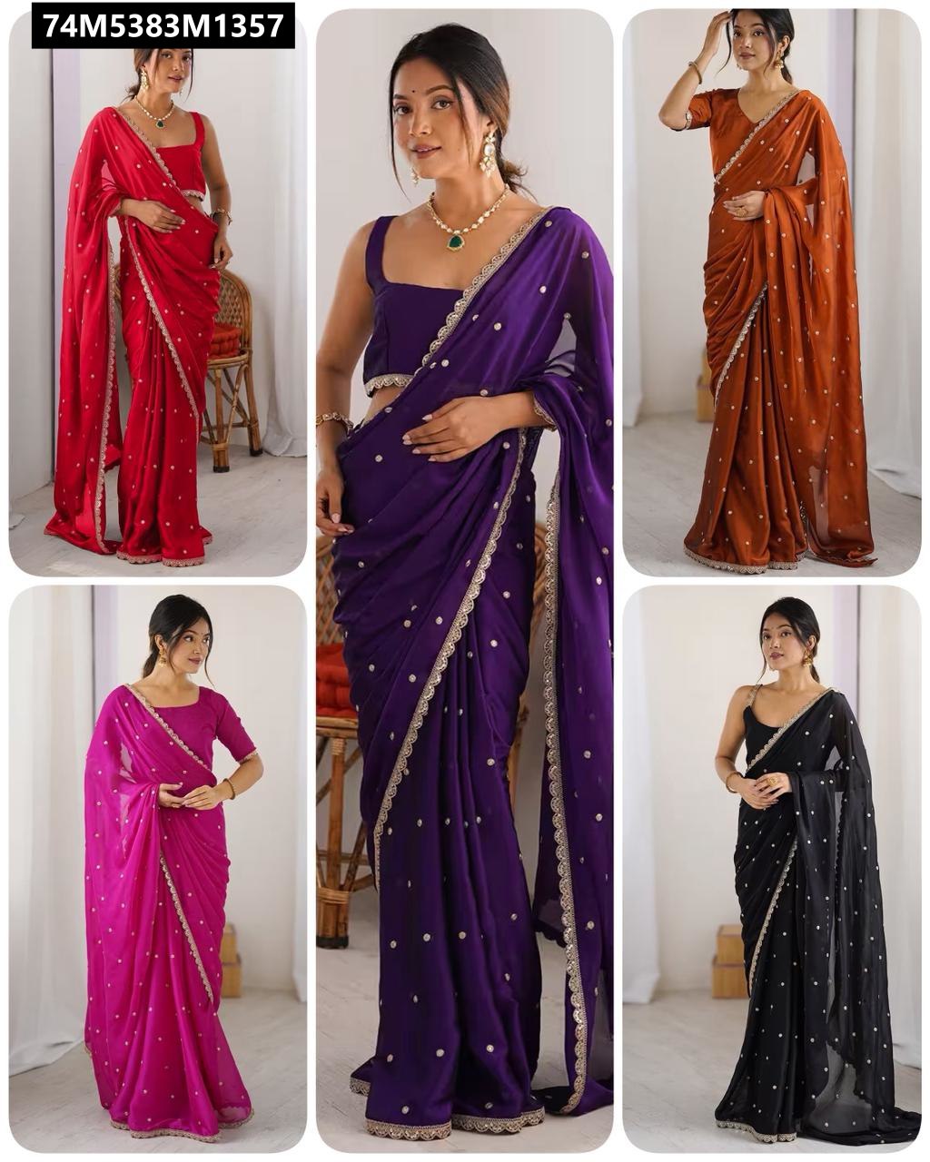 Rangoli silk saree