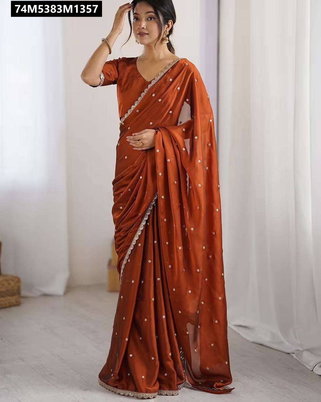 Rangoli silk saree
