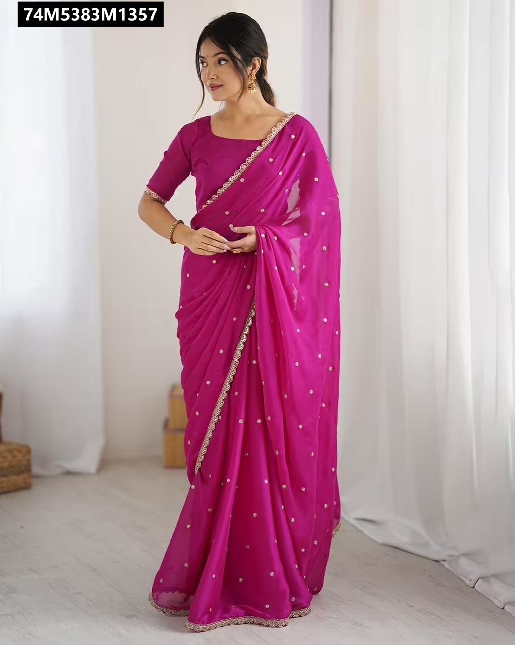 Rangoli silk saree