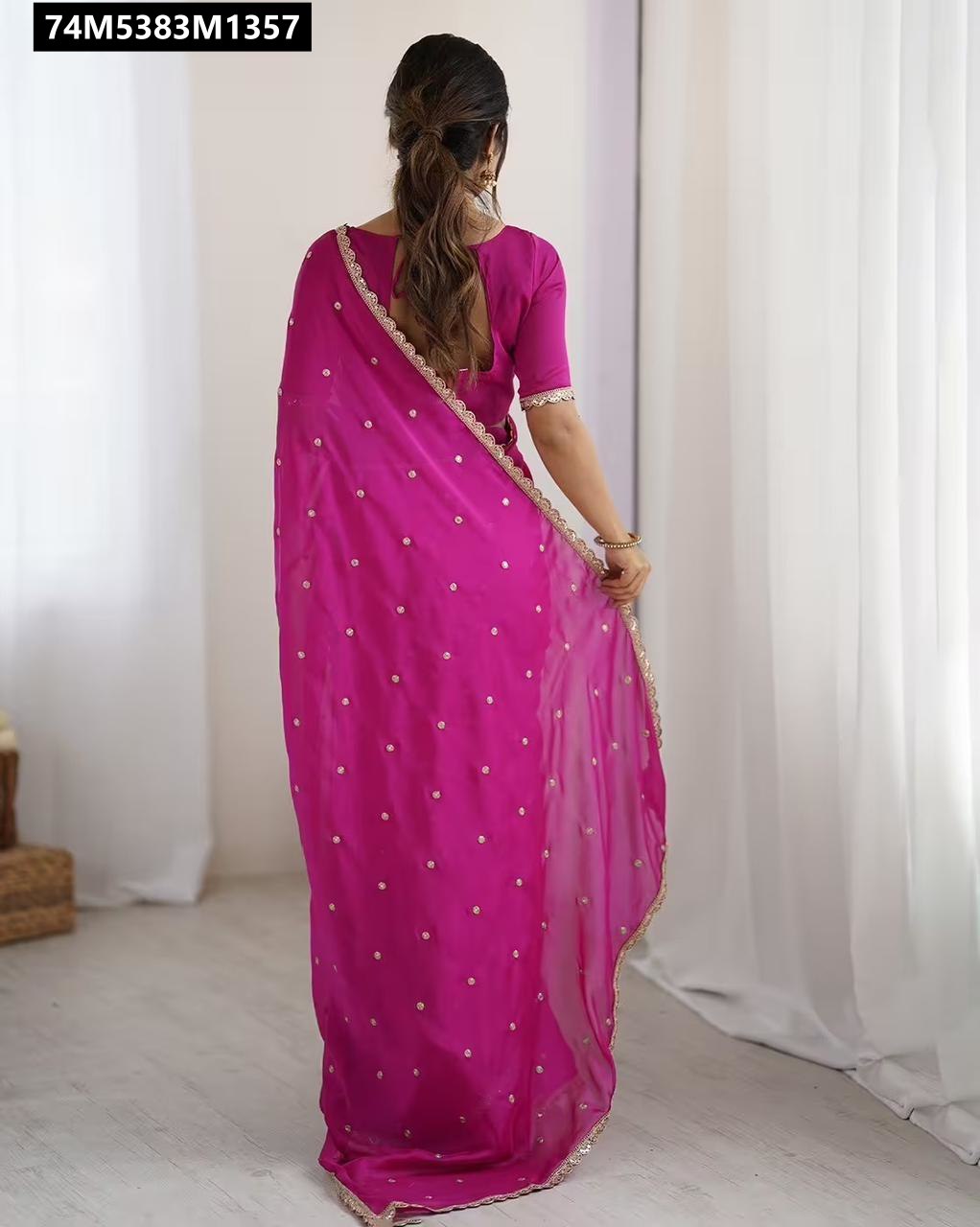 Rangoli silk saree