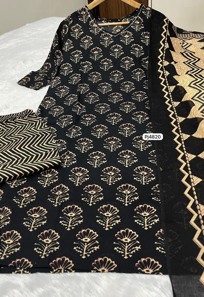 Pure Cotton Kurthi Set