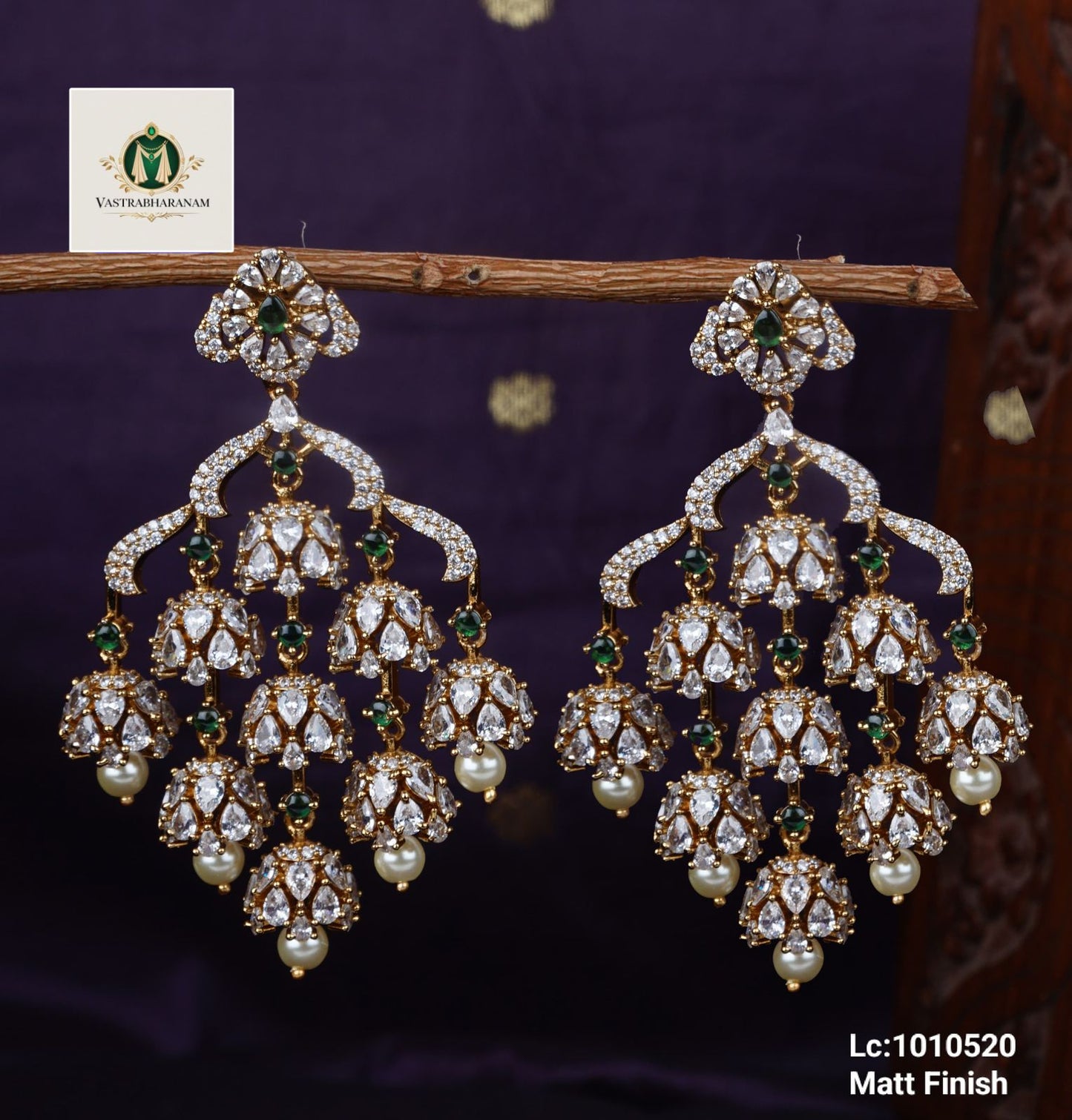 Dazzling Diamond Earrings
