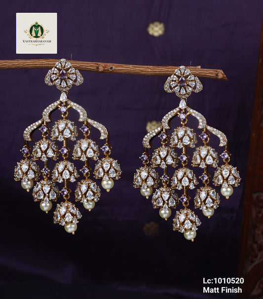 Dazzling Diamond Earrings