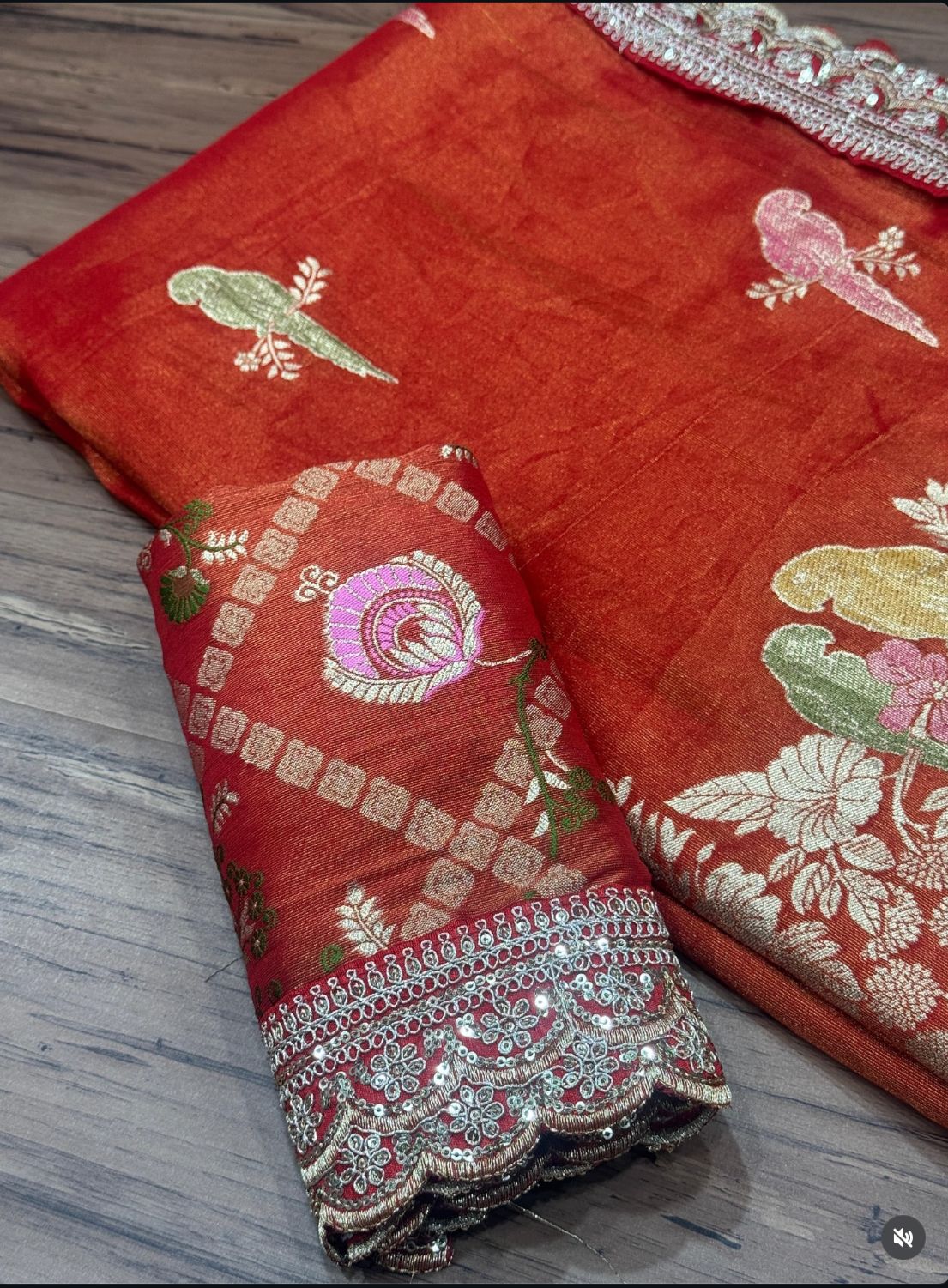 Organza Tissue silk weaving saree