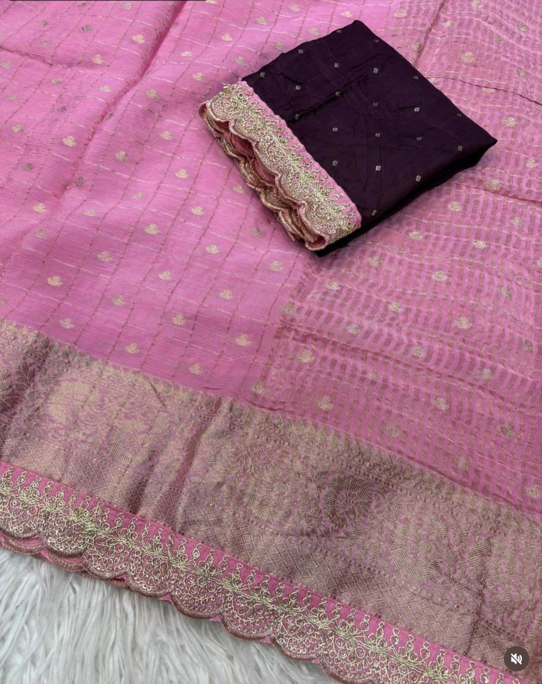 Pure viscoses Chinnon saree