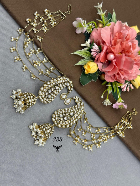 Royal Vintage Mossanite Earrings