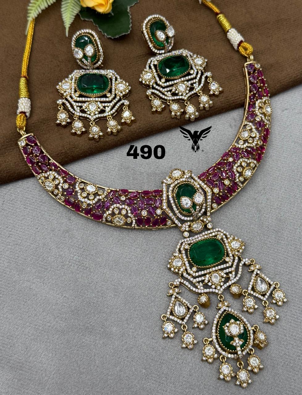 Royal Kundan Polki Necklace