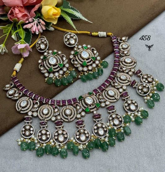 Maharani Mossanite Necklace