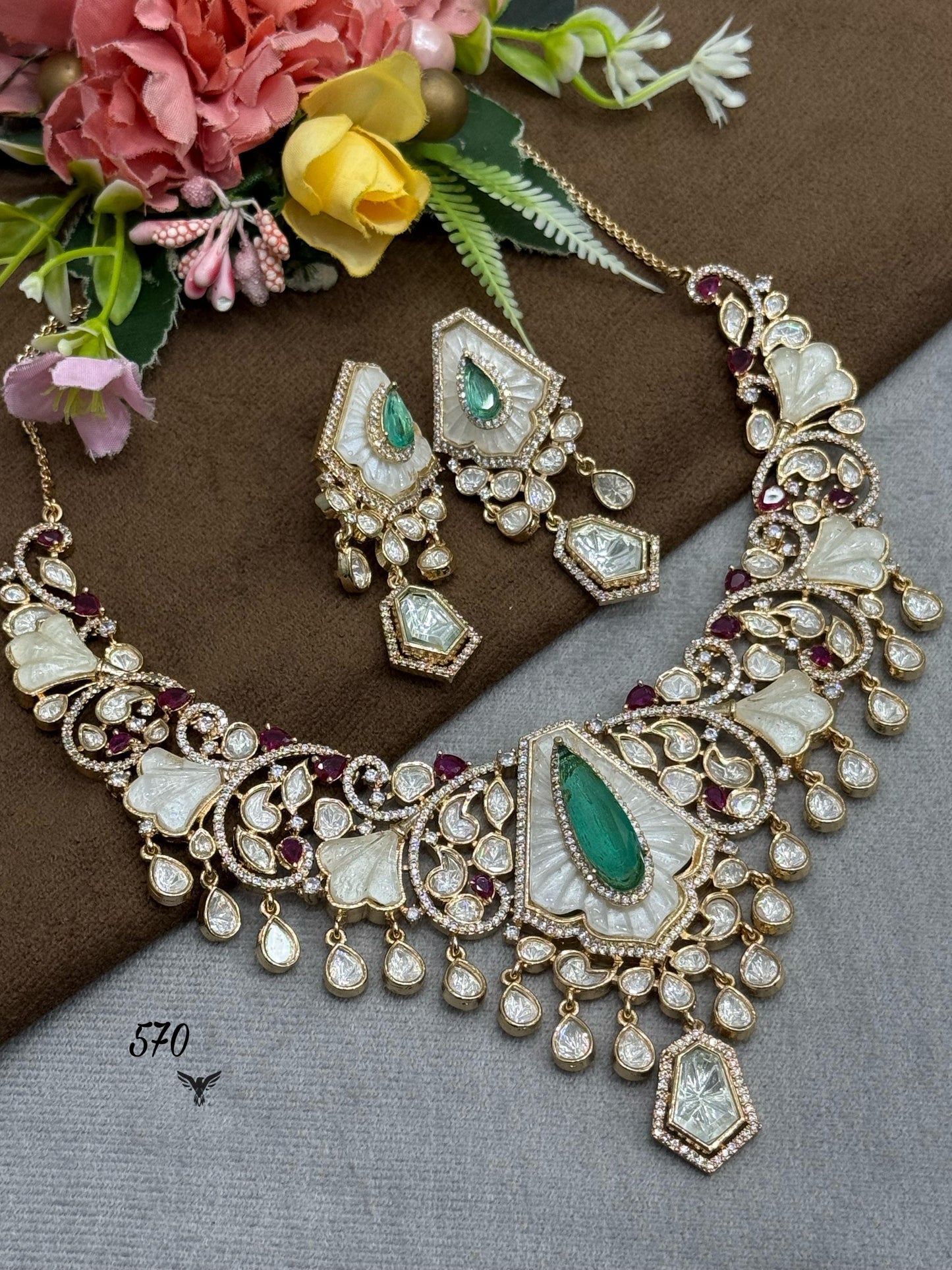 Diva Mossanite Necklace