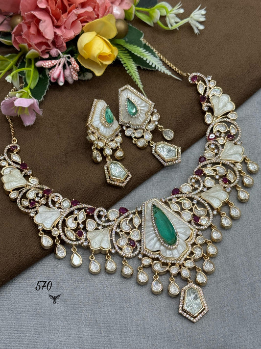 Diva Mossanite Necklace