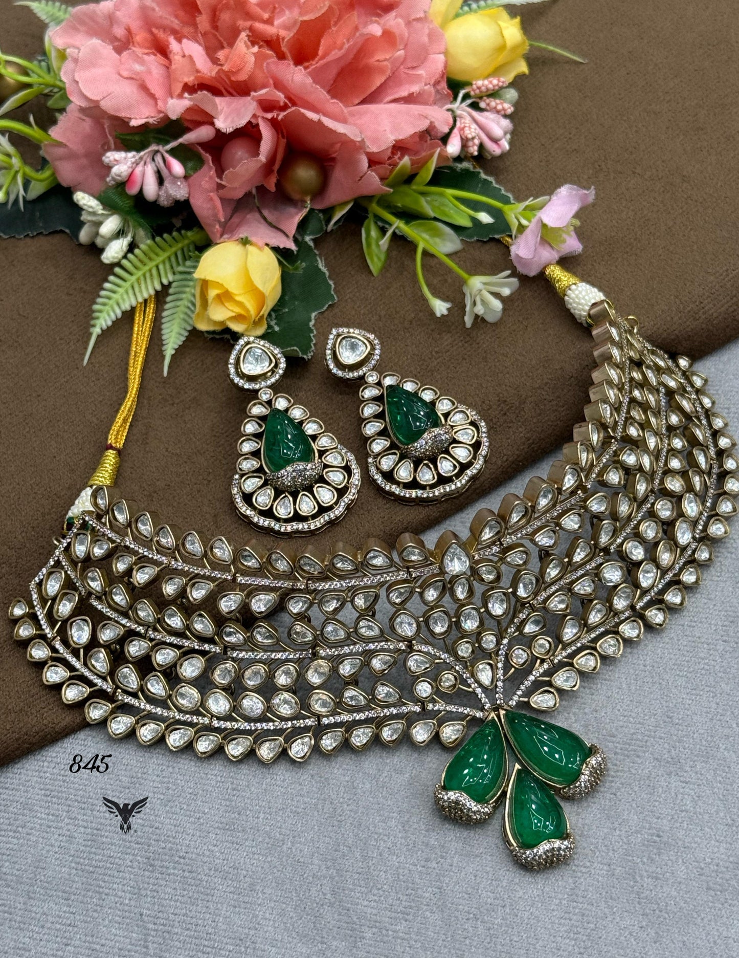 Royal statement Polki Necklace