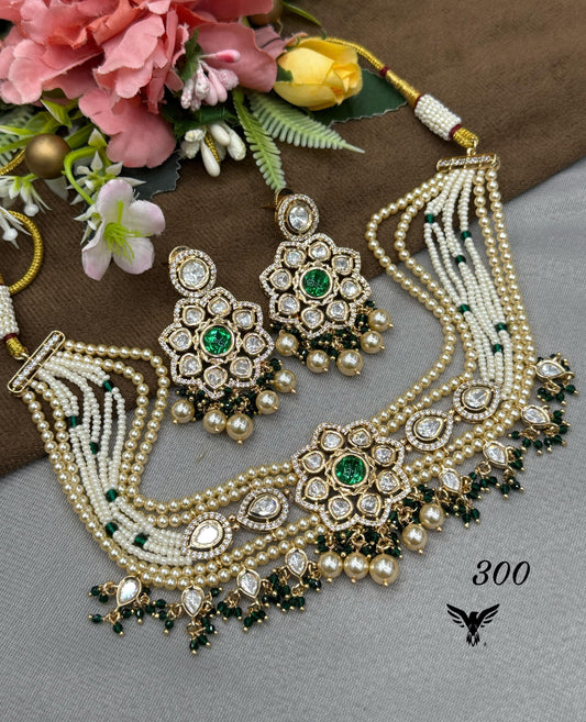 Floral Moissanite Choker