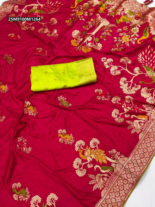 Pure viscose Dolla Silk saree