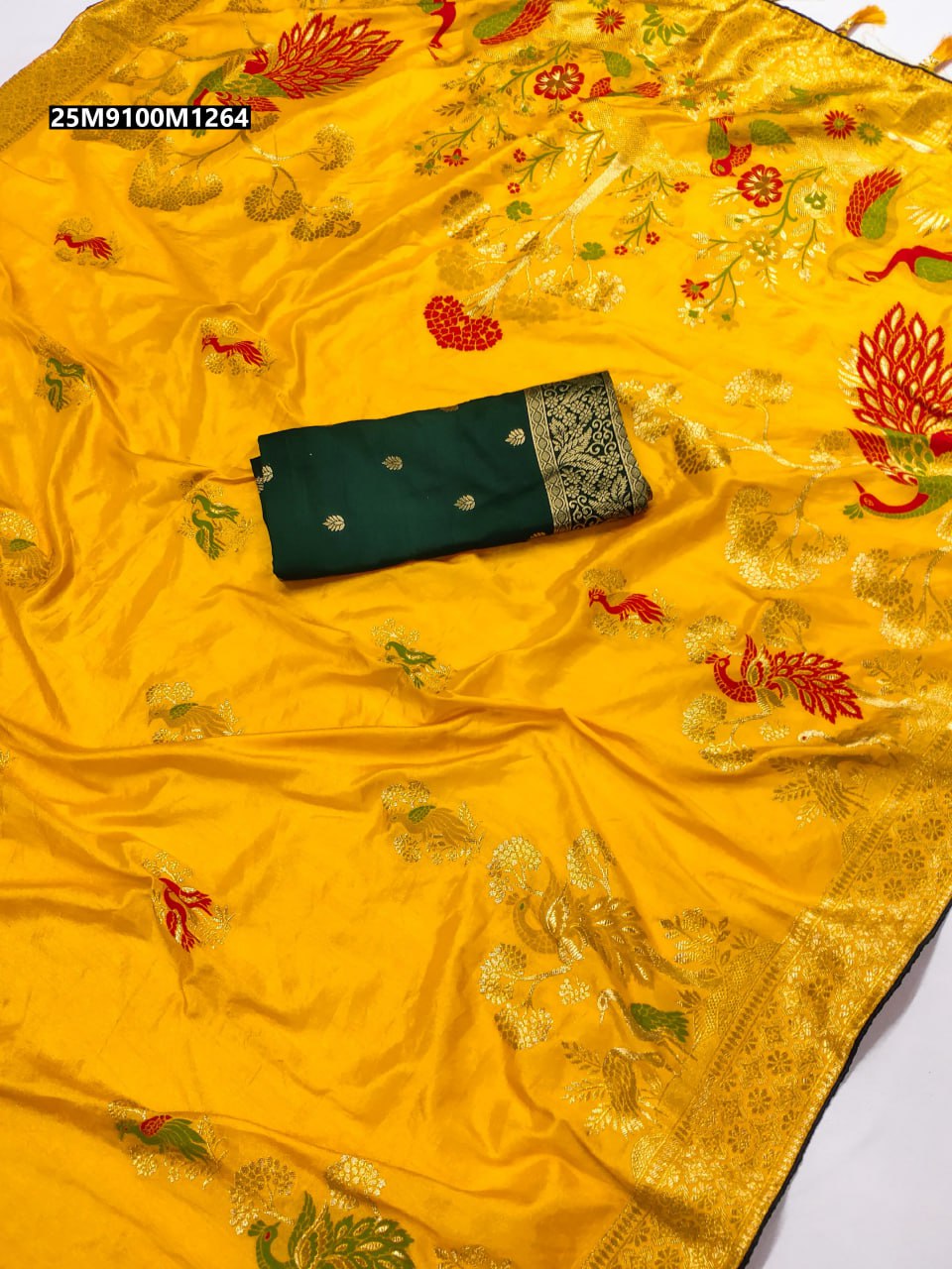 Pure viscose Dolla Silk saree