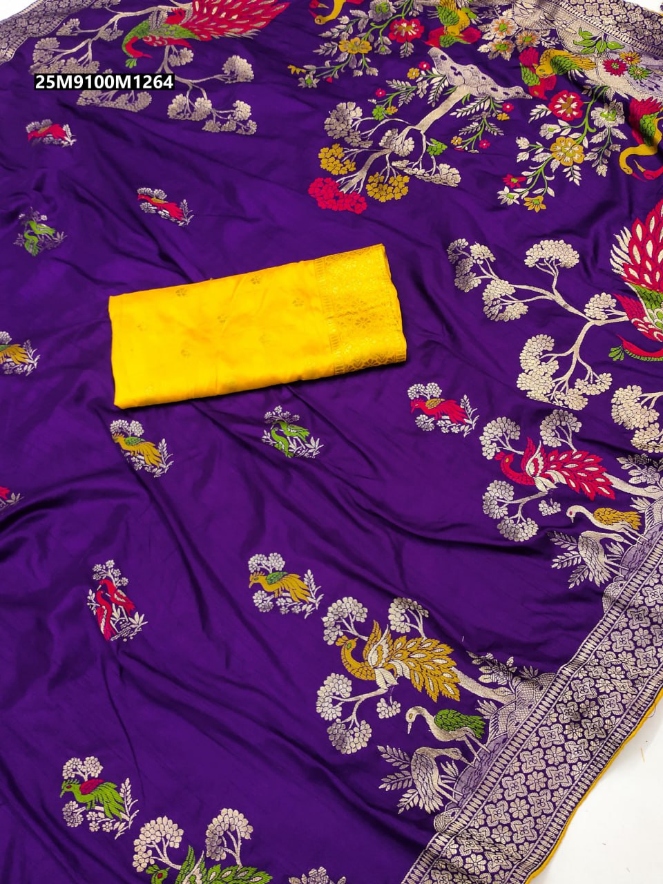 Pure viscose Dolla Silk saree