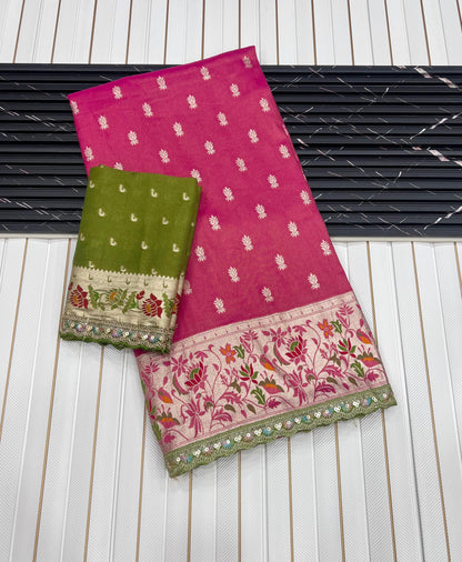 PAITHANI TISSUE SILK SAREE