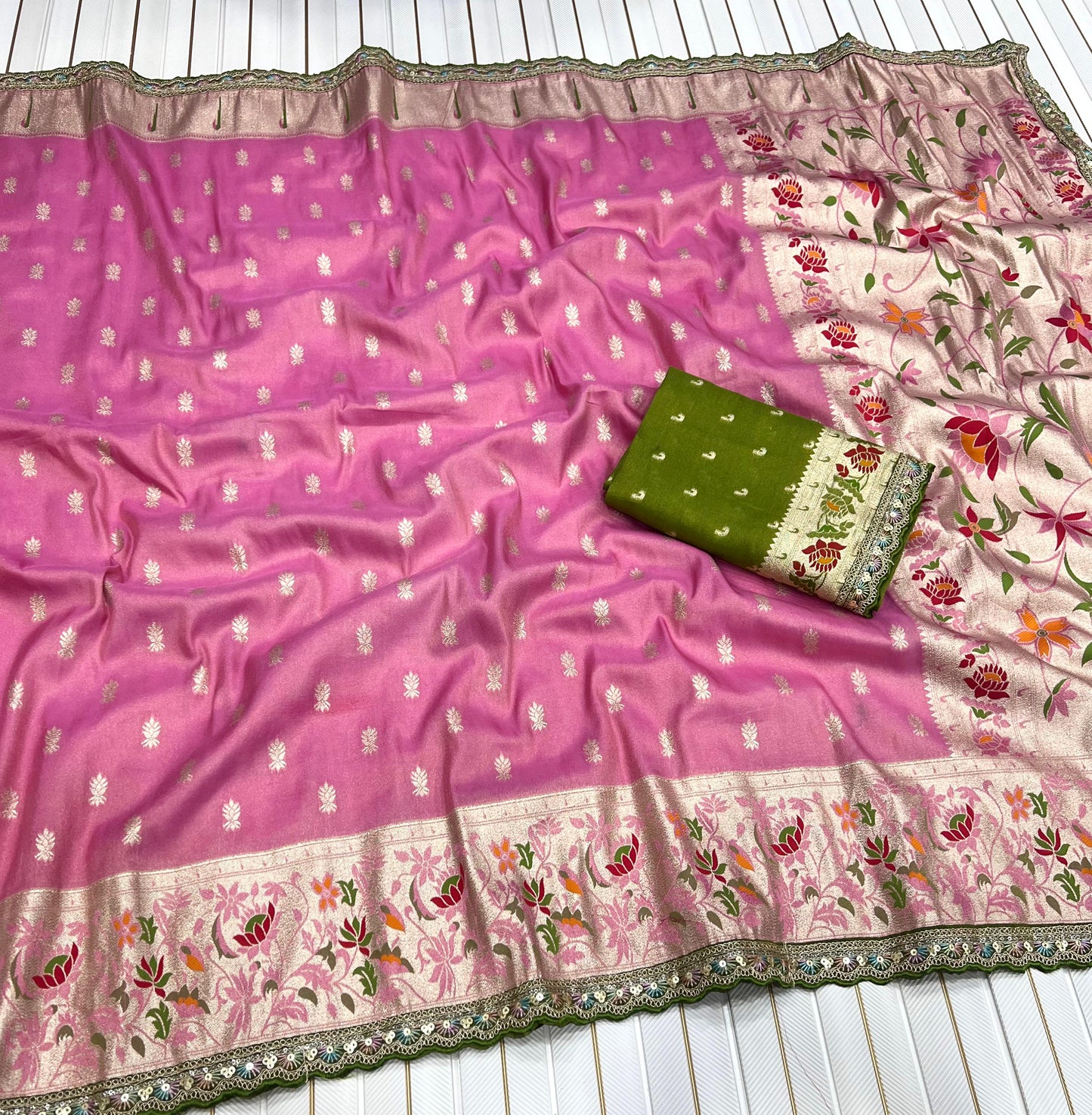 PAITHANI TISSUE SILK SAREE