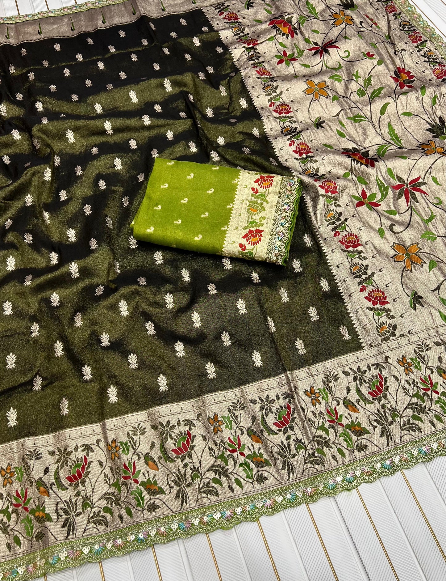 PAITHANI TISSUE SILK SAREE