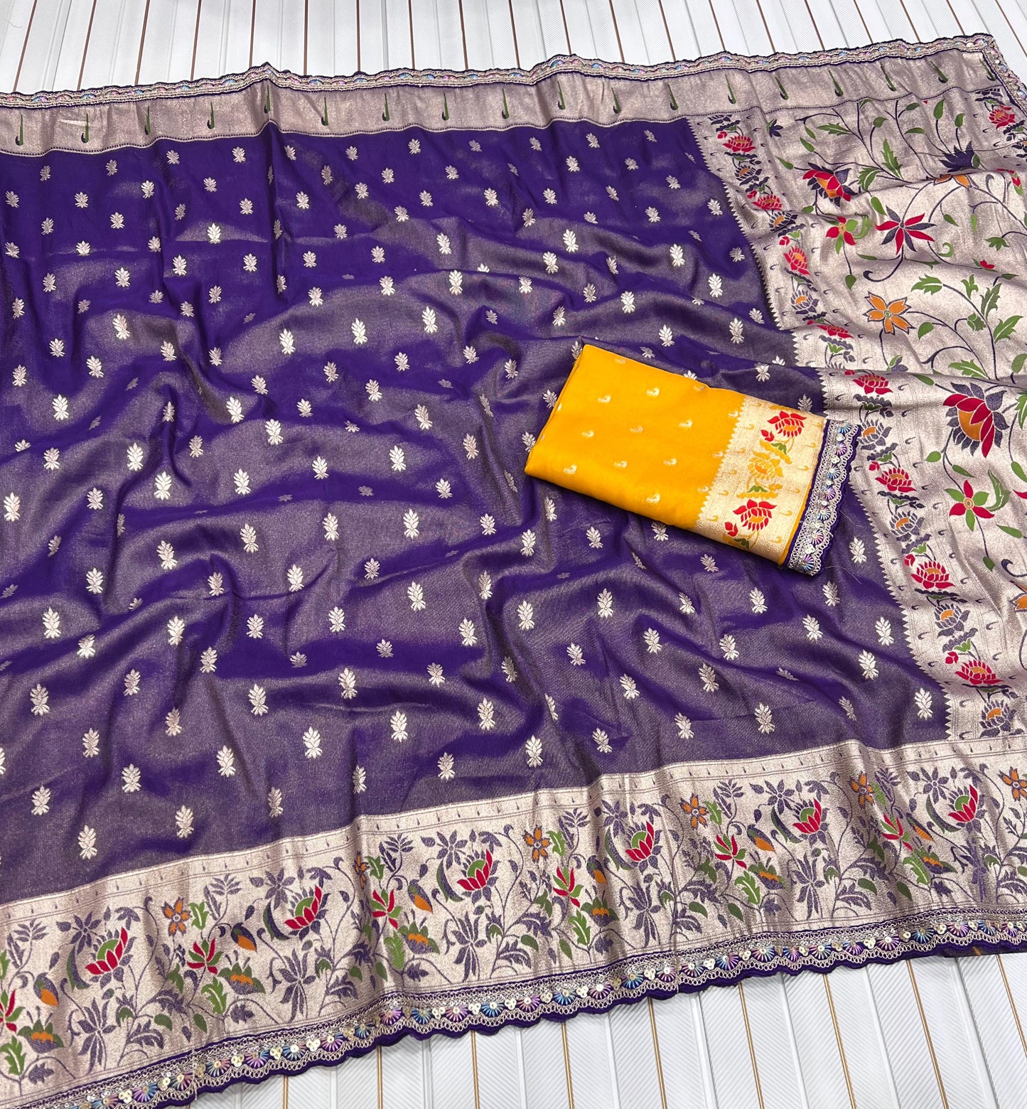 PAITHANI TISSUE SILK SAREE