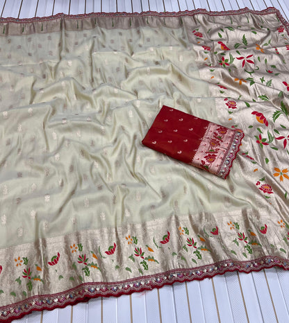 PAITHANI TISSUE SILK SAREE