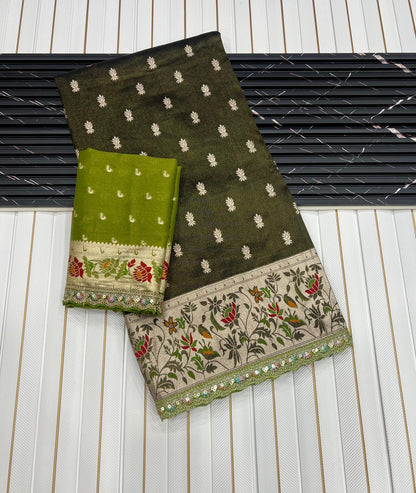 PAITHANI TISSUE SILK SAREE