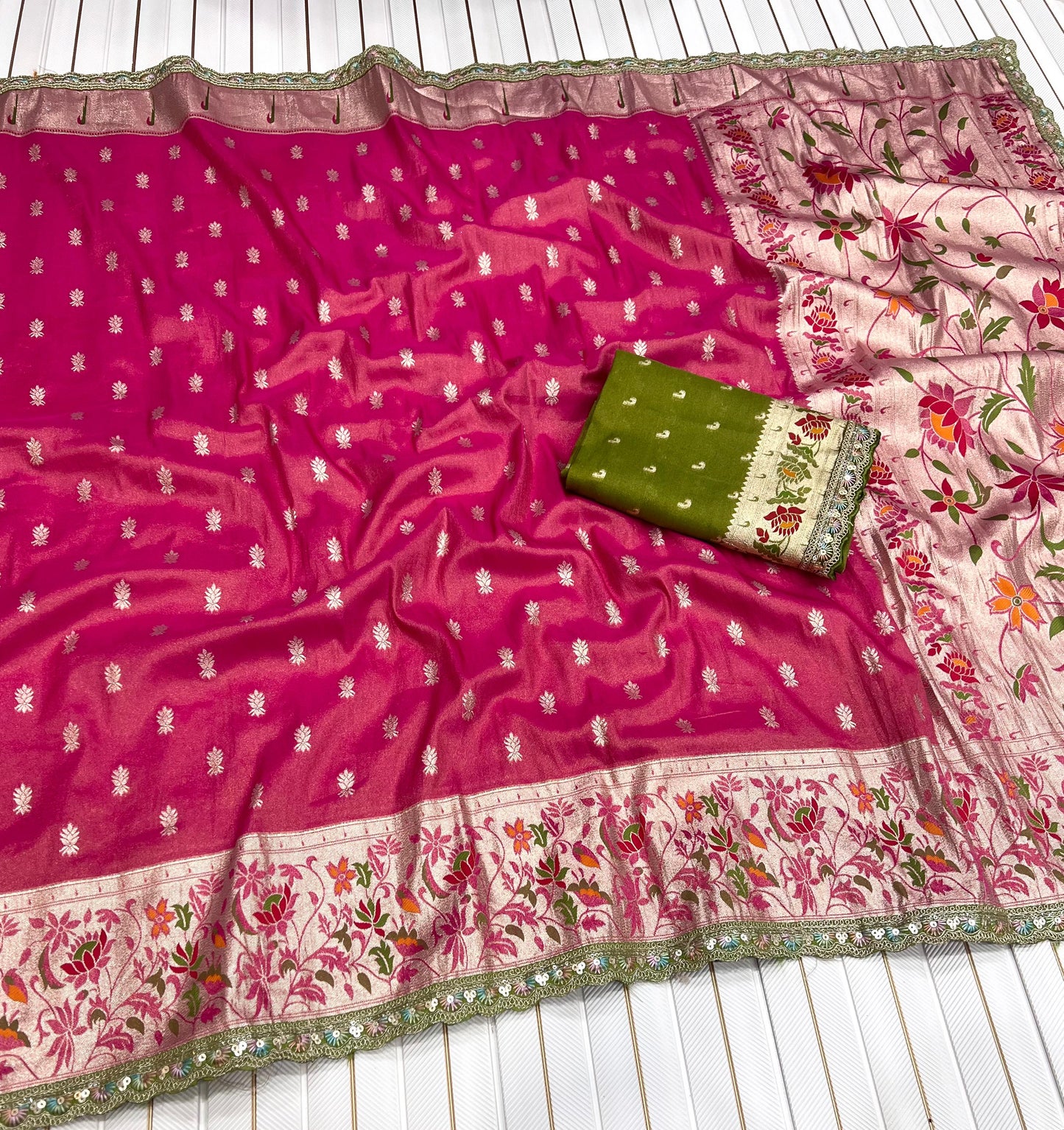 PAITHANI TISSUE SILK SAREE