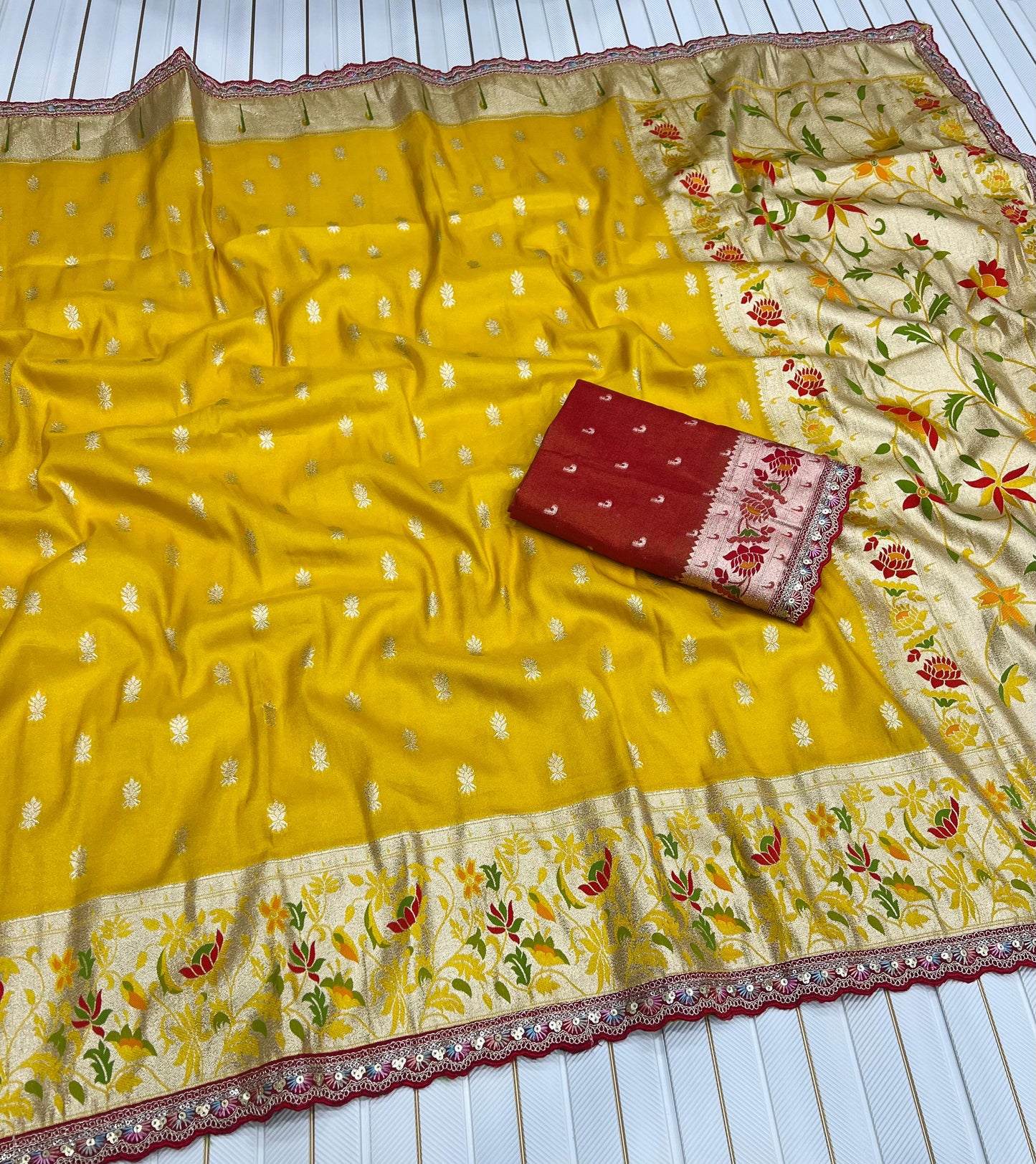 PAITHANI TISSUE SILK SAREE