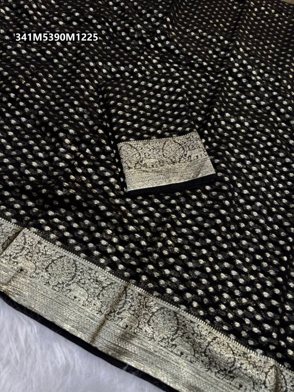 Pure Viscose Georgette saree