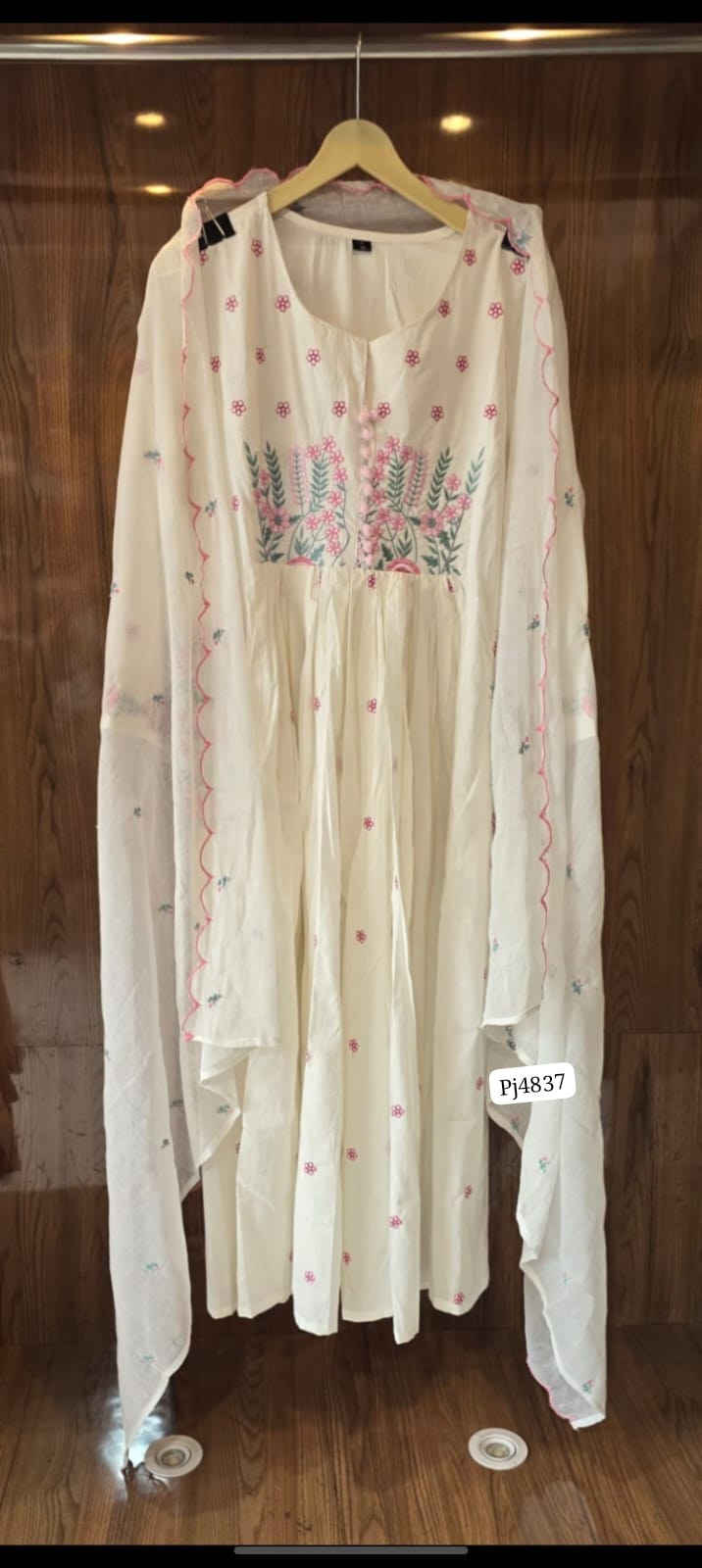 Pure MulMul Cotton Kurthi set