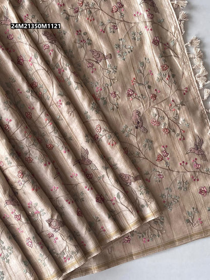 Pure Loom Tussar Saree