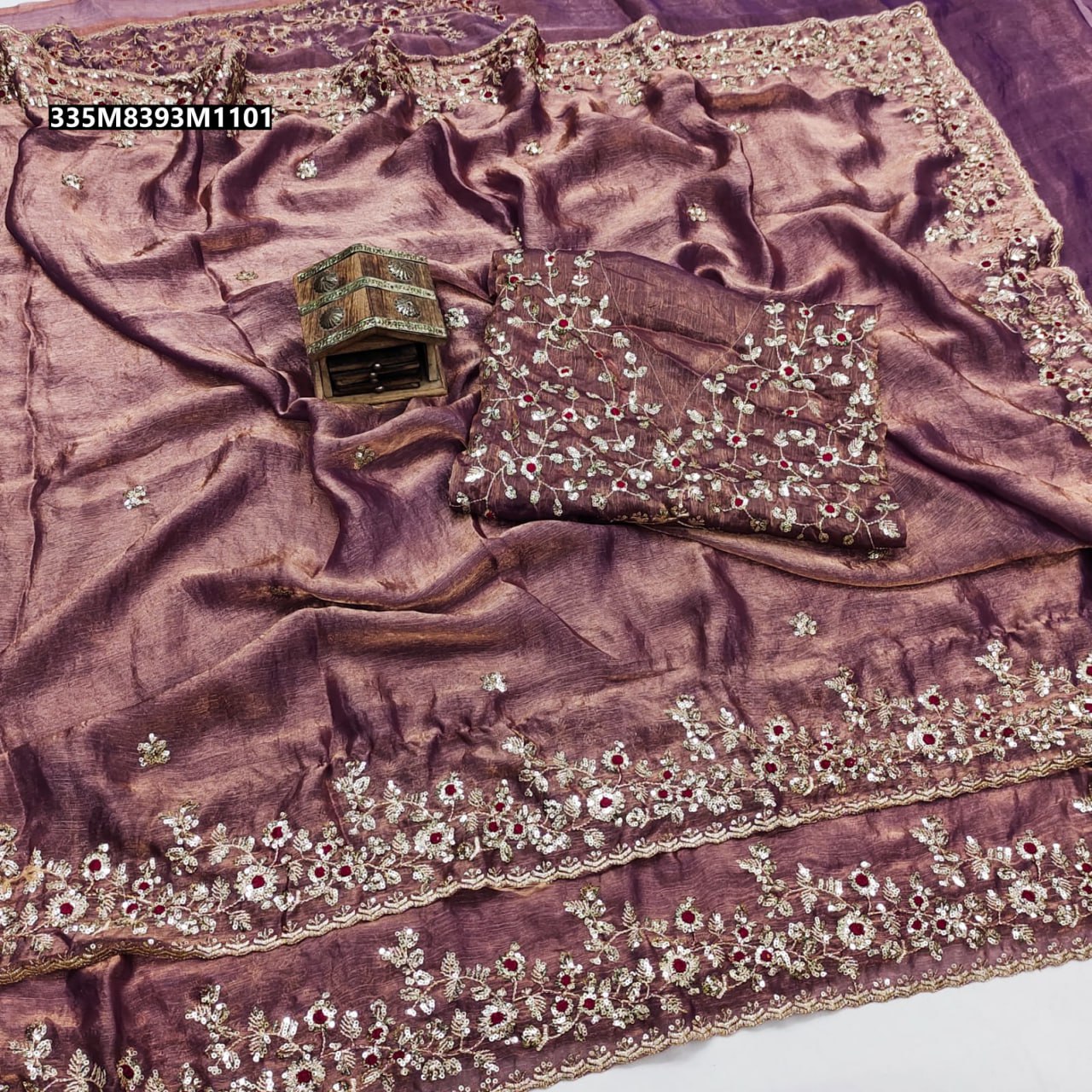 Pure Fandy Chiffon saree