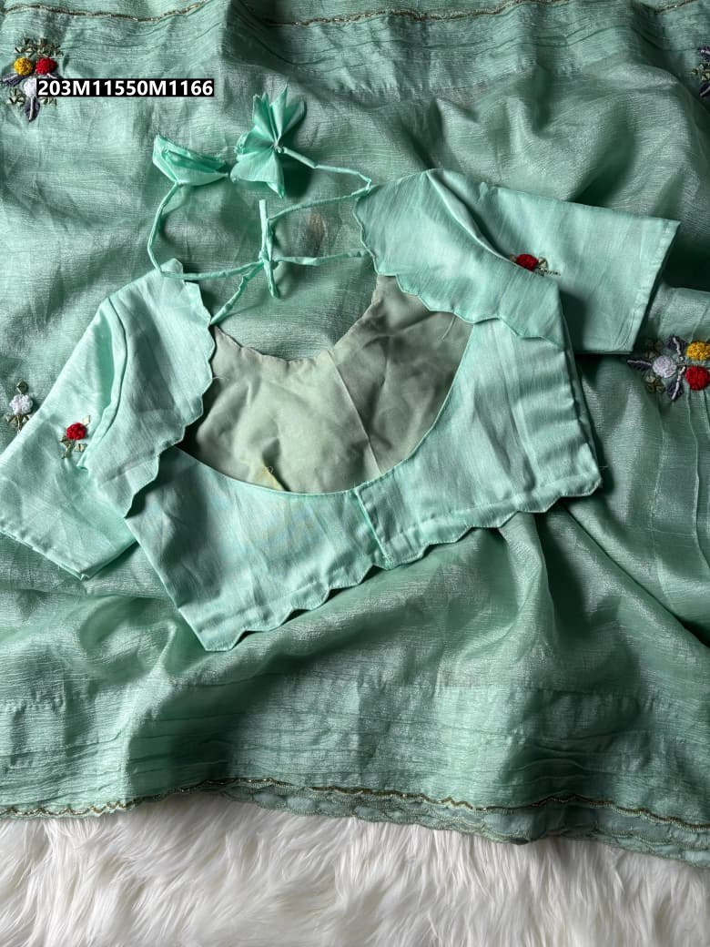 Candy Crush Handwork Saree