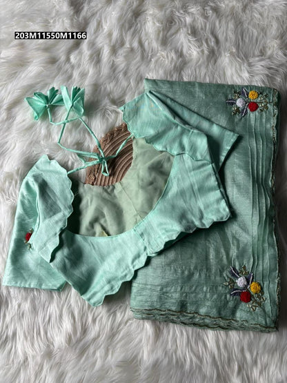 Candy Crush Handwork Saree