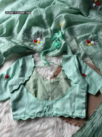 Candy Crush Handwork Saree