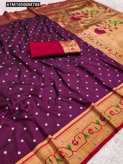 Soft silk Paithani Saree