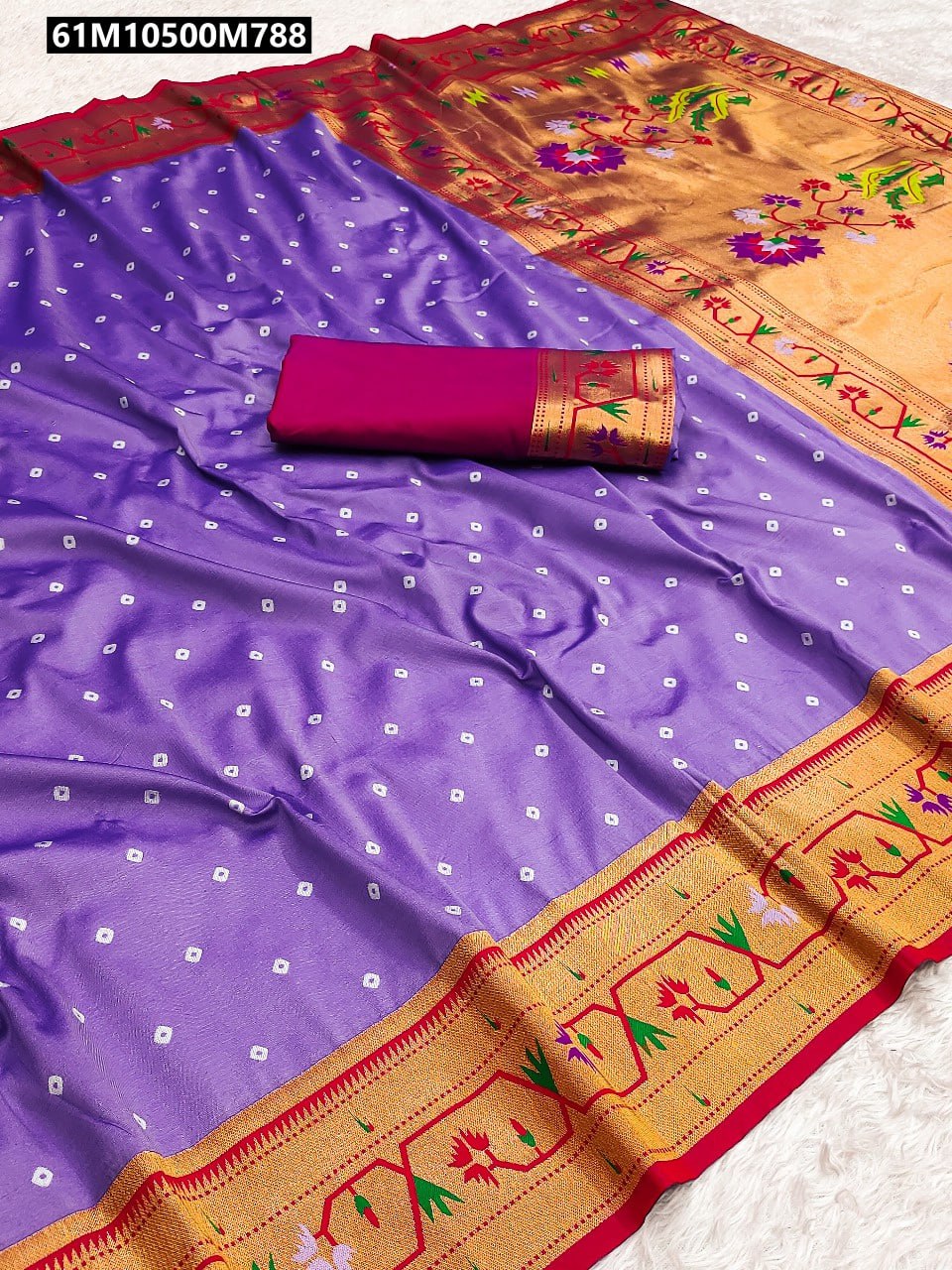 Soft silk Paithani Saree