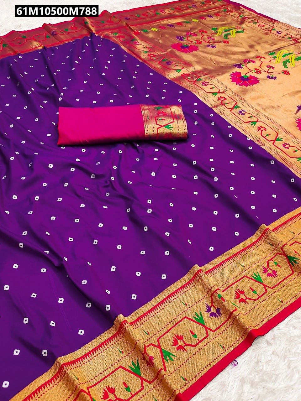 Soft silk Paithani Saree